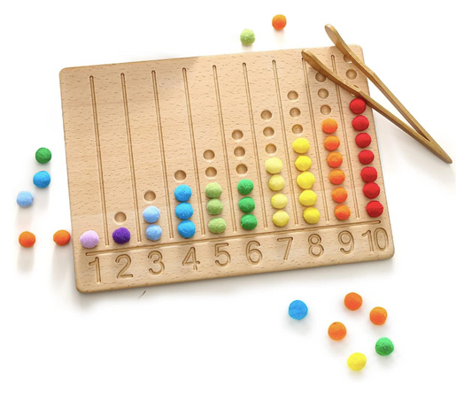 Wooden Wonders: Numeric Nesting Set