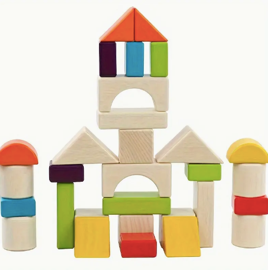 Wooded Building Blocks 30 Piece